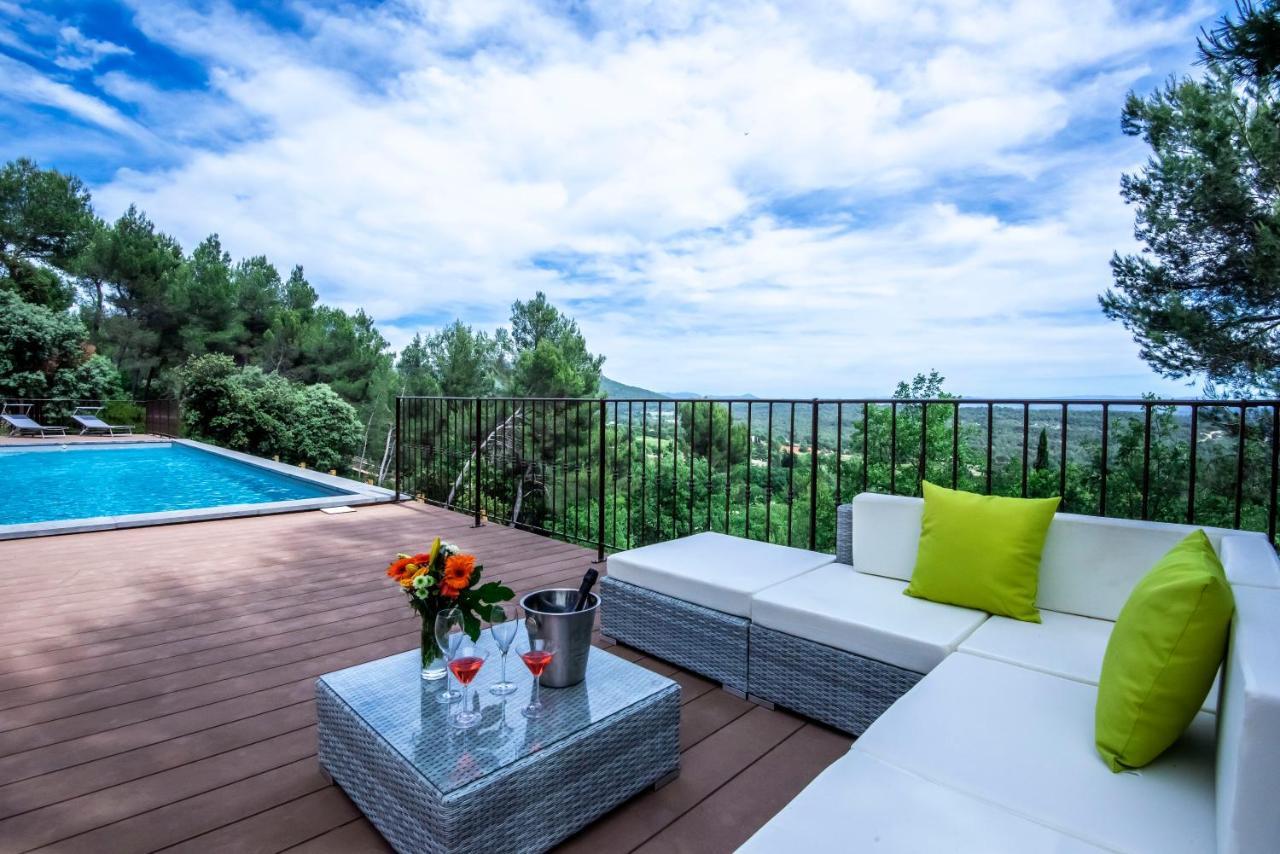 Villa Lumineuse Avec Piscine Clim 1Ere Etage Vue Panoramique 10Min Aix-En-Provence Le Tholonet Екстер'єр фото