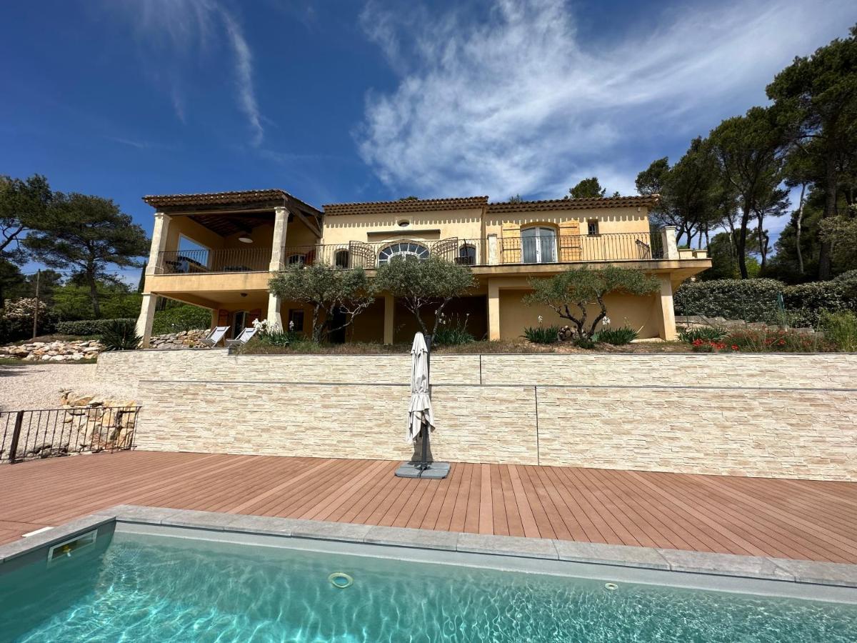 Villa Lumineuse Avec Piscine Clim 1Ere Etage Vue Panoramique 10Min Aix-En-Provence Le Tholonet Екстер'єр фото